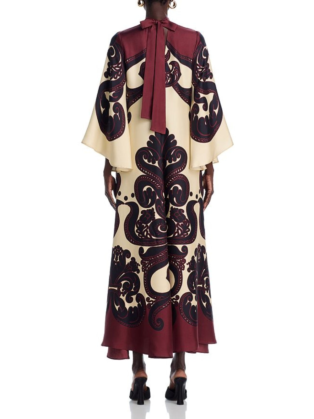 Maeve Ease Stunning Grenadilla Print Maxi Dress