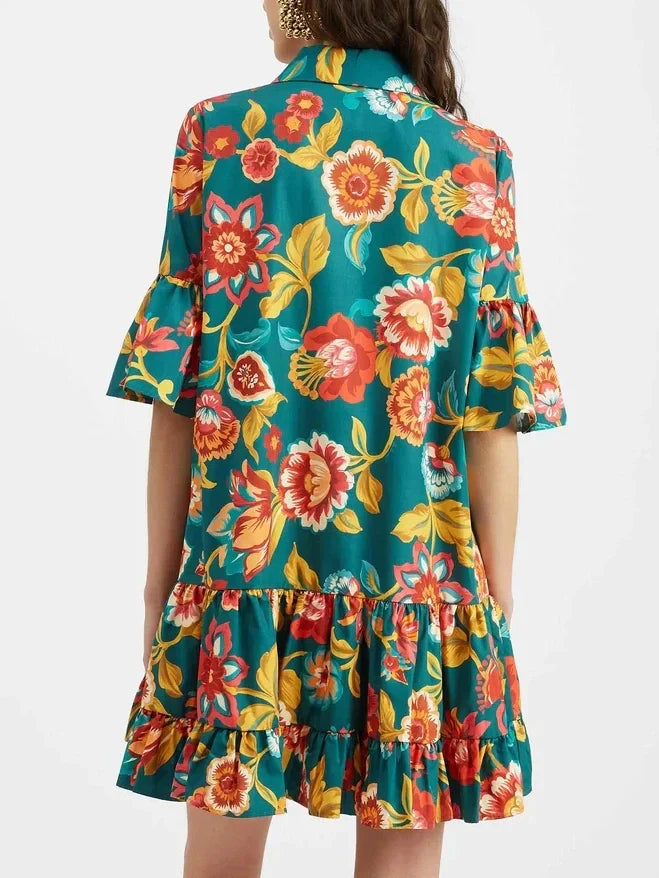 Freya Flora Print Mini Dress
