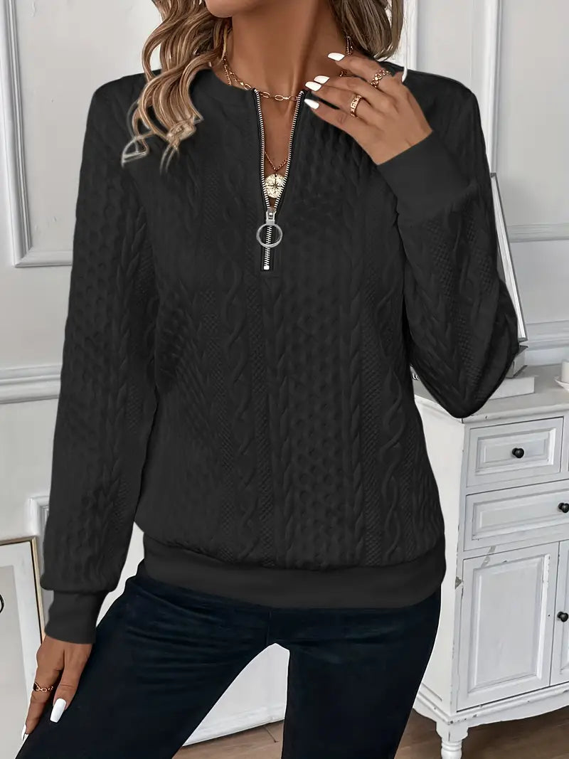Seraphina Sweater with Zipper
