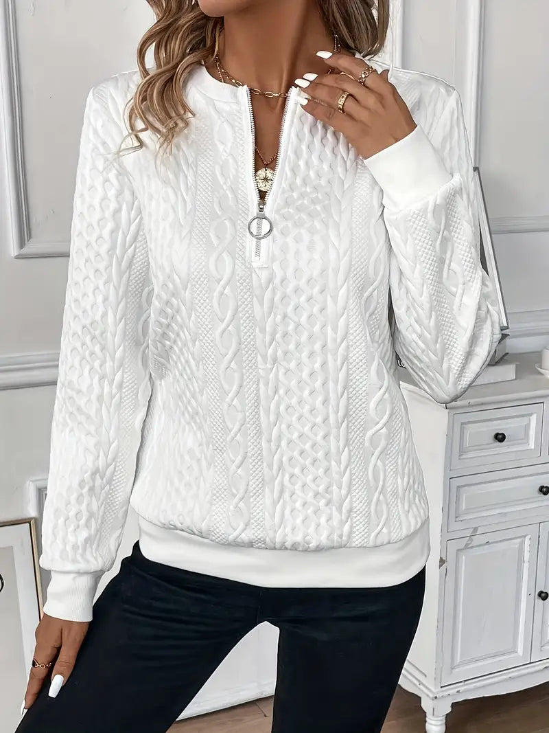 Seraphina Sweater with Zipper