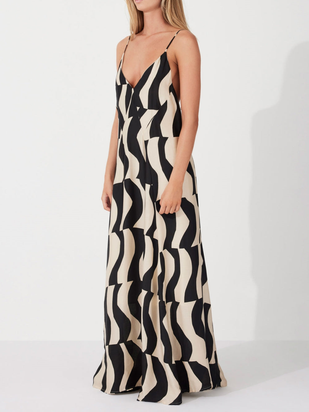 Giulietta Relaxed Fit Scooped Back Style Maxi Dress