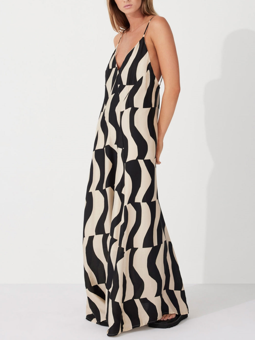 Giulietta Relaxed Fit Scooped Back Style Maxi Dress