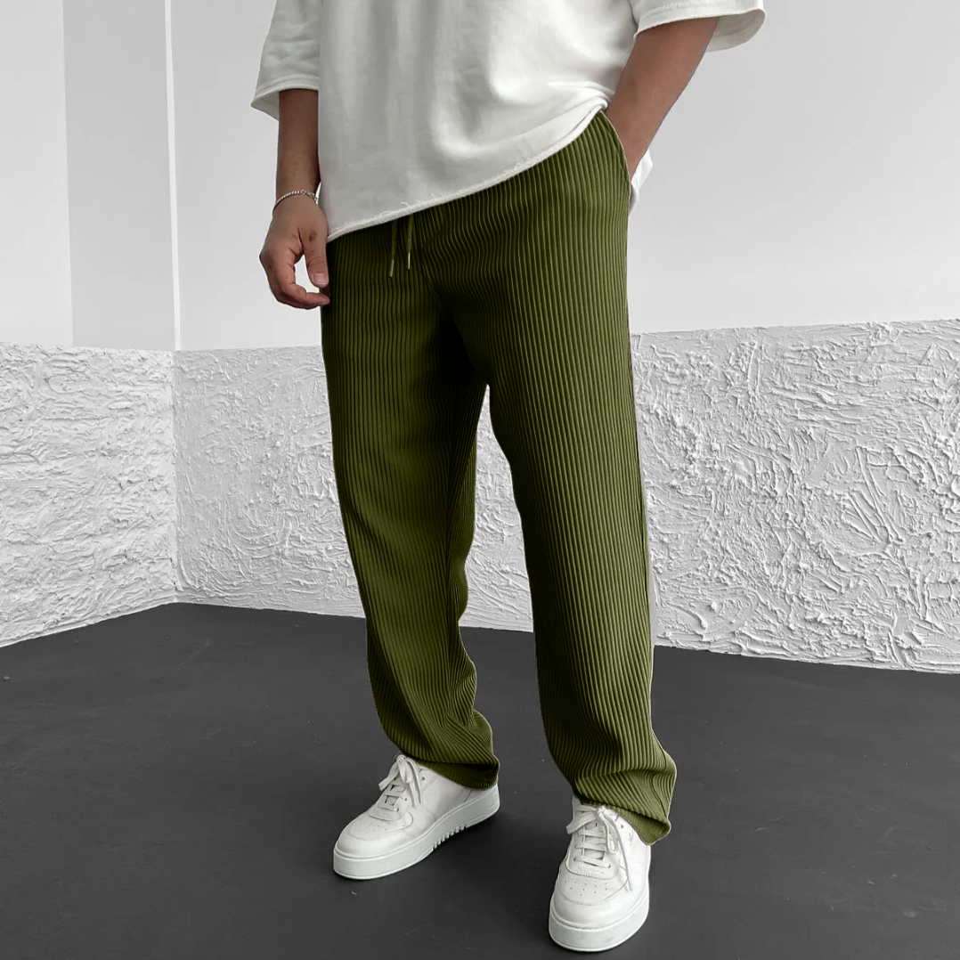 Monaco Ribbed Knit Trousers