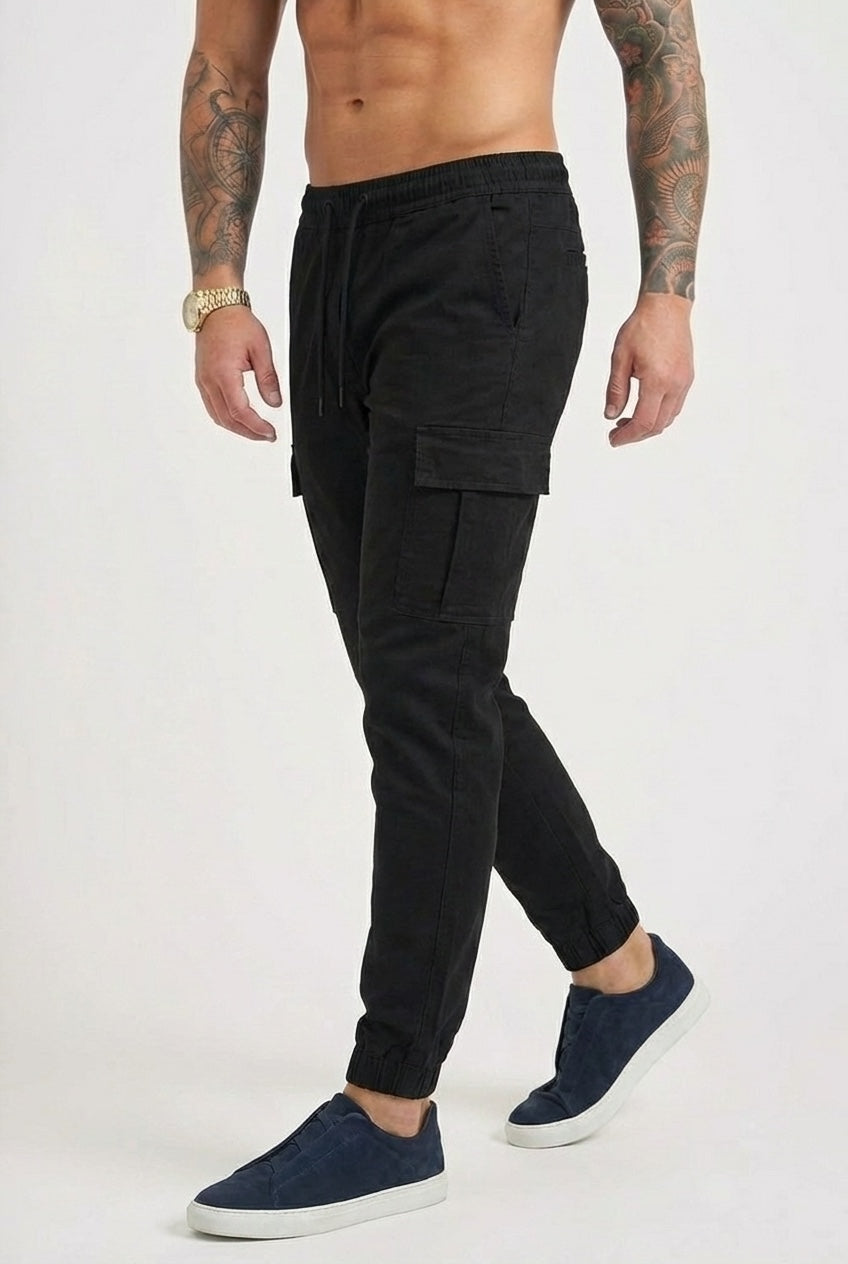 Camden Cargo Joggers – Black