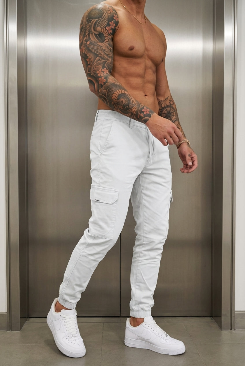 Camden Cargo Joggers – Stone