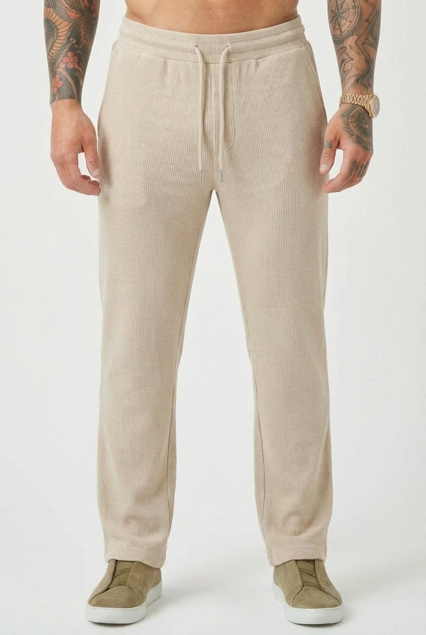 Monaco Ribbed Knit Trousers
