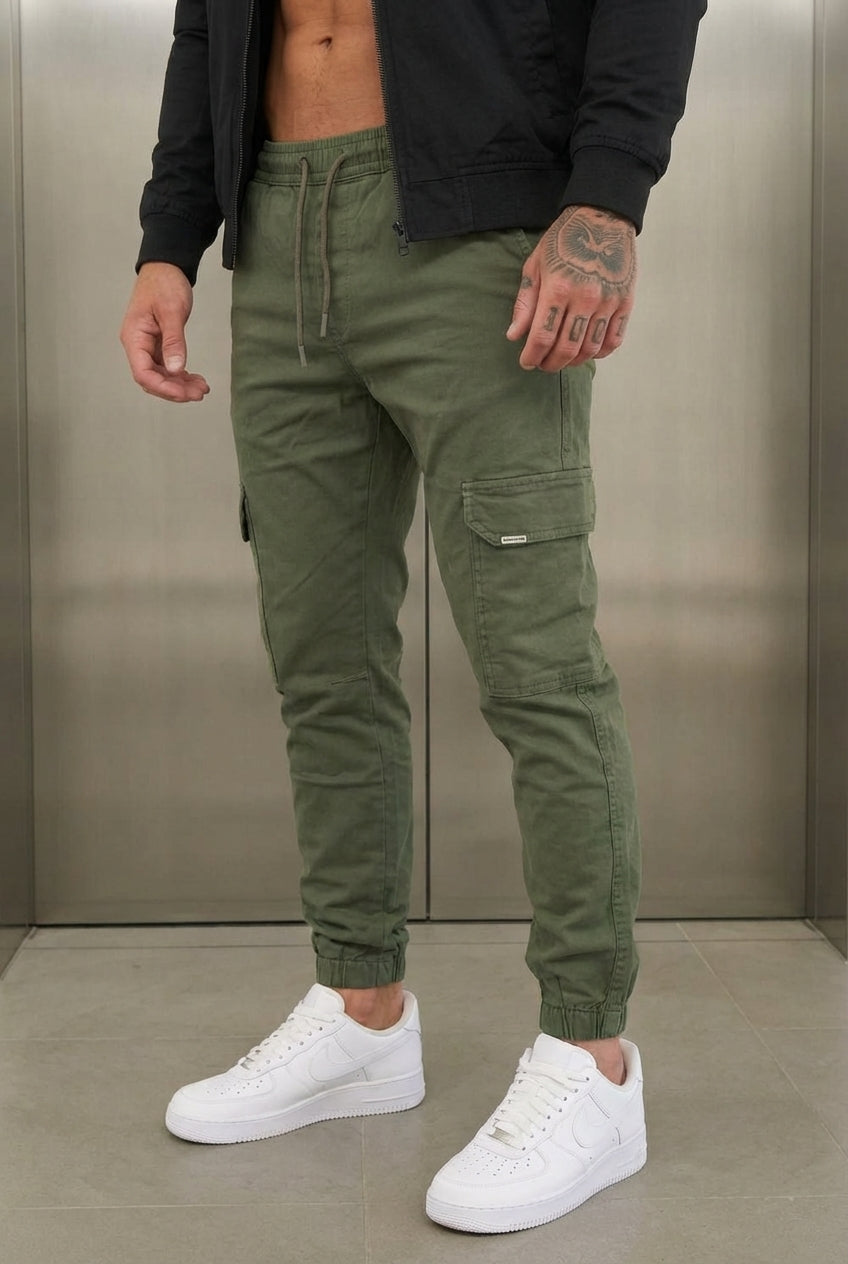 Camden Cargo Joggers – Army Green