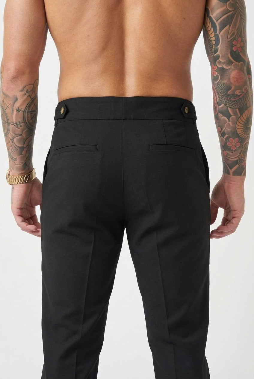 Lockhart Tailored Trousers – Black