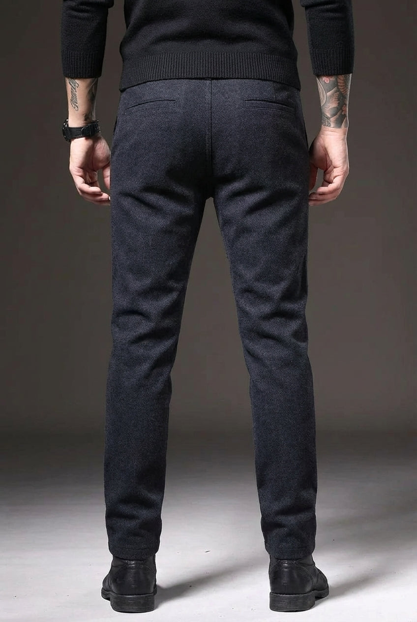 Luca Slim-Fit Trousers – Blue