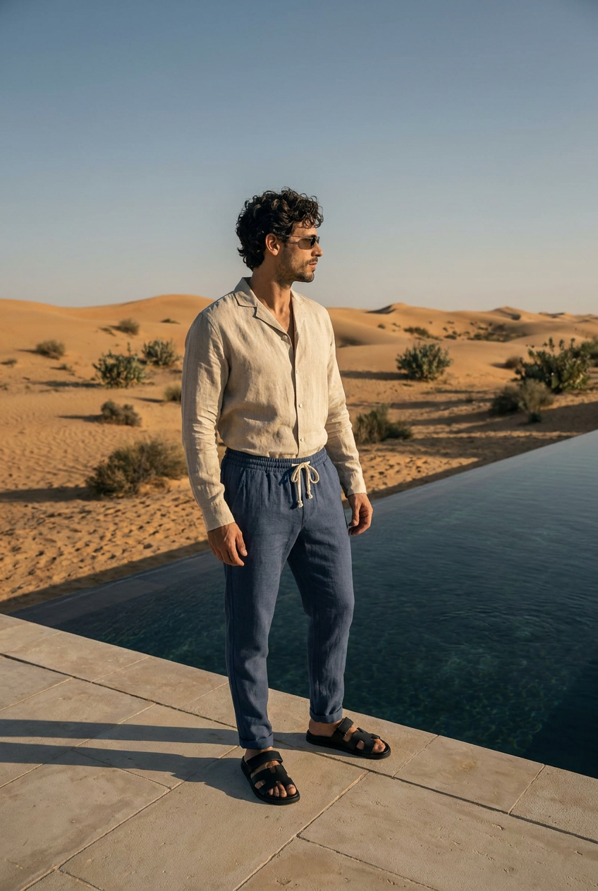 Massimo Linen Trousers