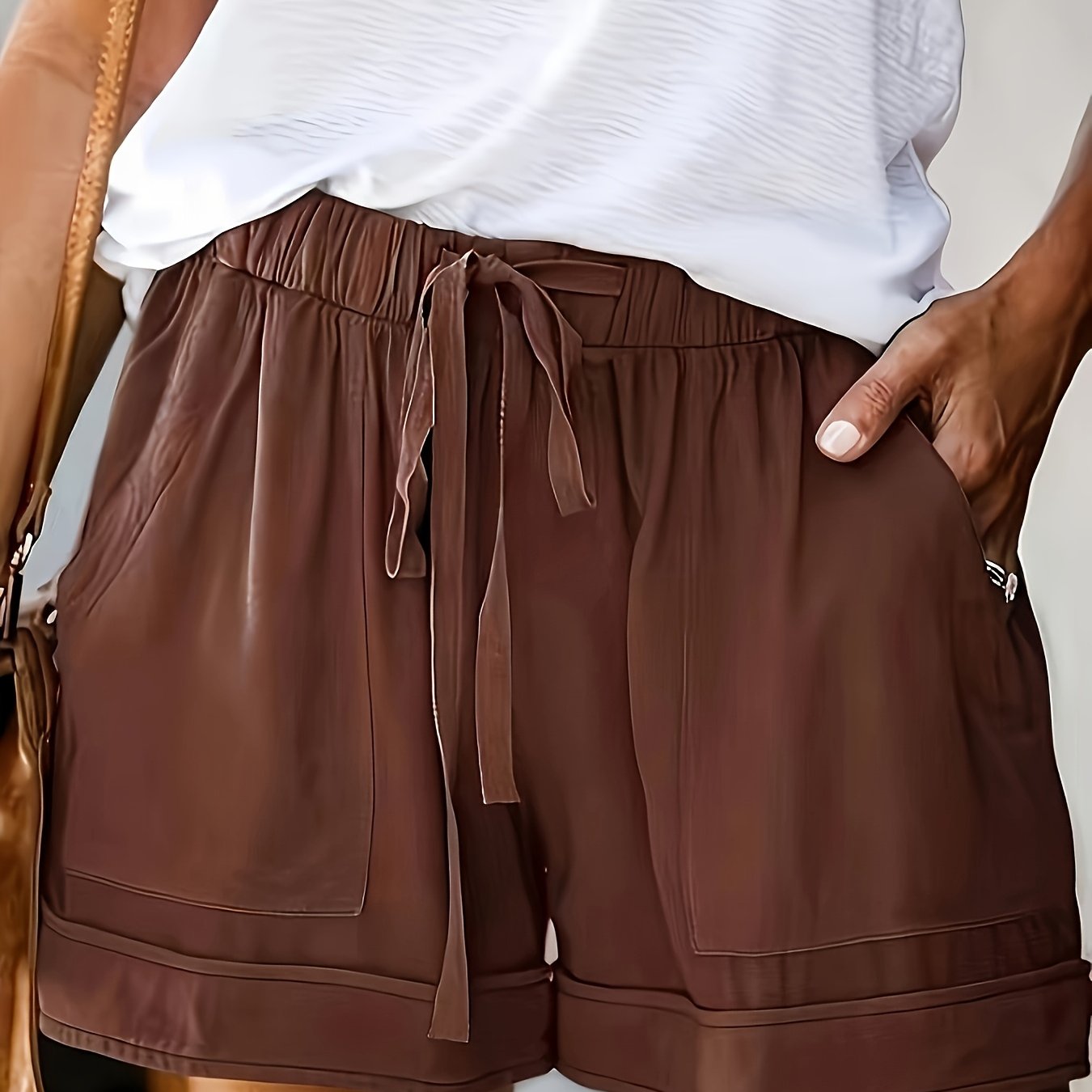 Josephine Relaxed Drawstring Shorts