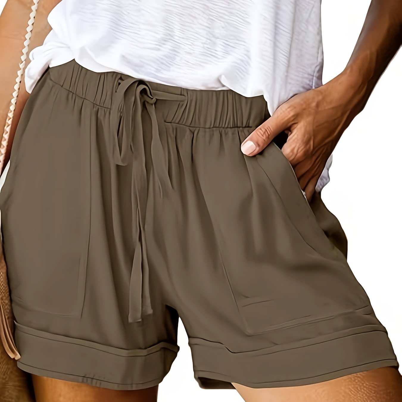 Josephine Relaxed Drawstring Shorts