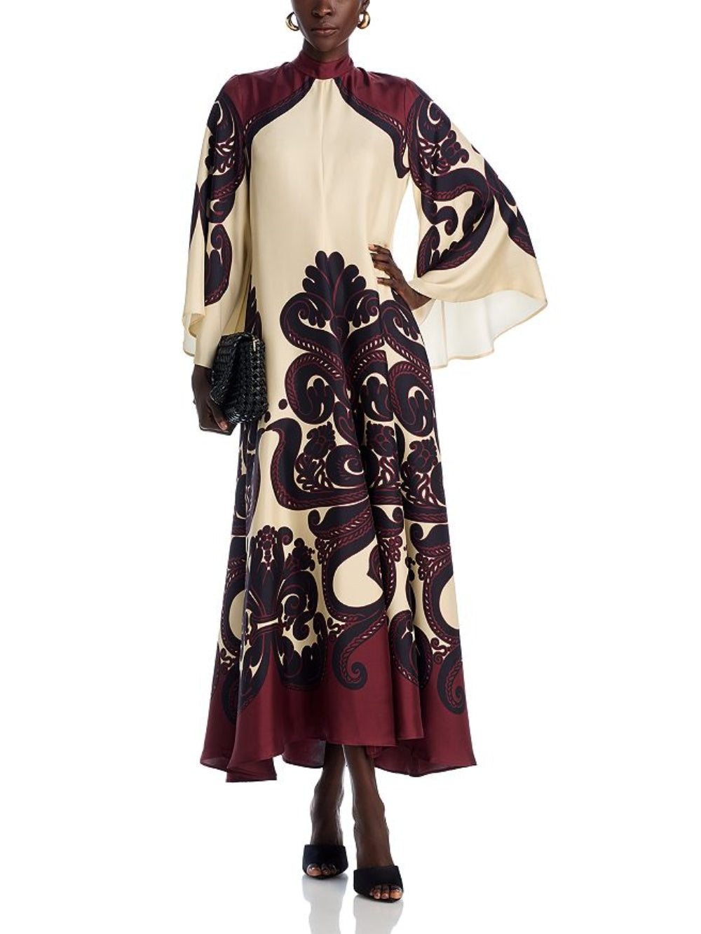 Maeve Ease Stunning Grenadilla Print Maxi Dress