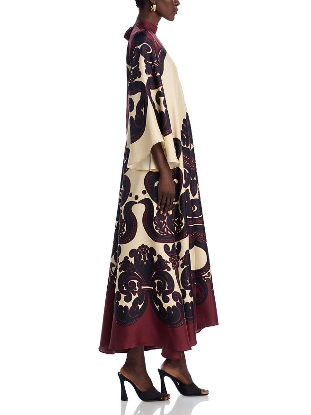 Maeve Ease Stunning Grenadilla Print Maxi Dress