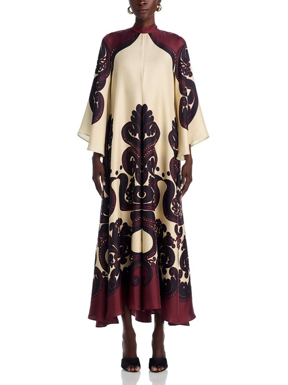 Maeve Ease Stunning Grenadilla Print Maxi Dress