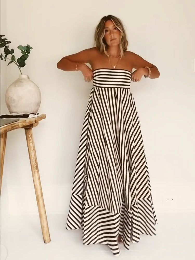 Eleanor Nocturnal Charm Ruched Maxi Dress