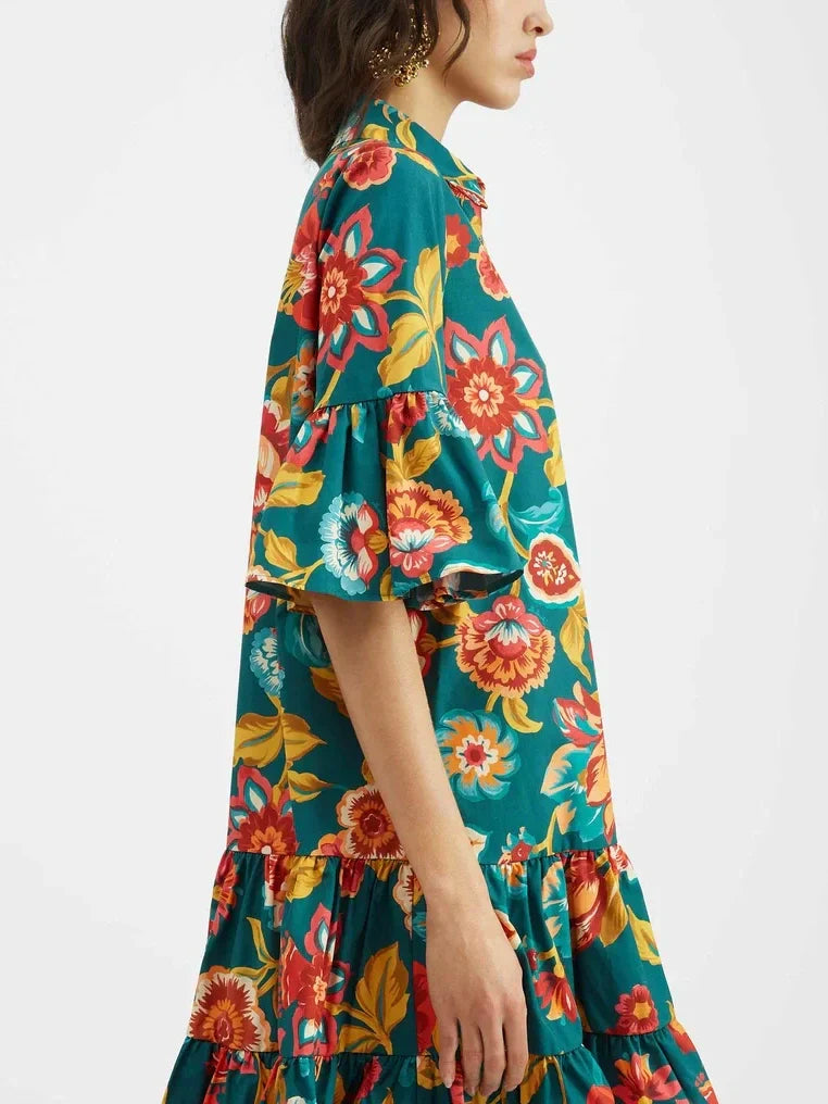 Freya Flora Print Mini Dress