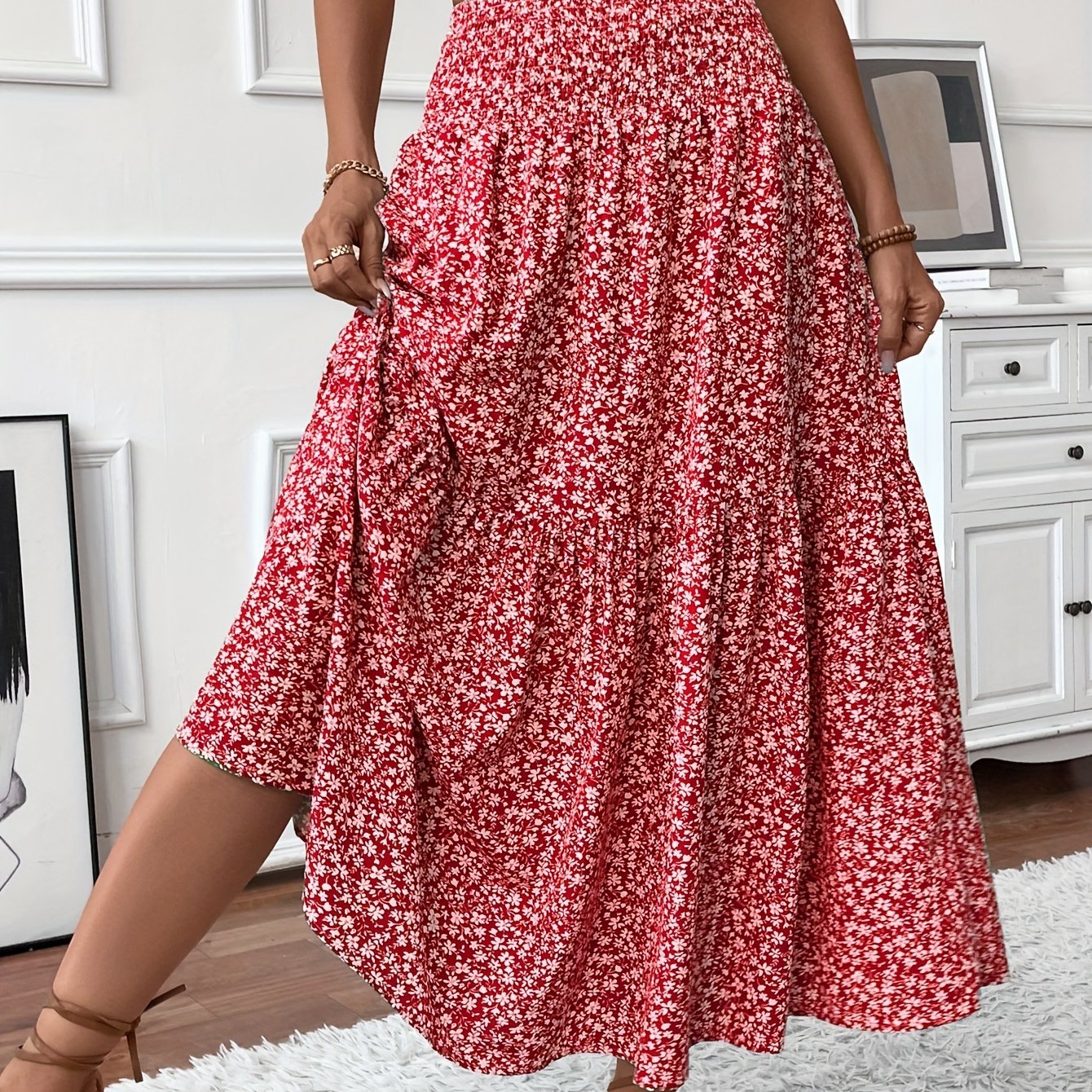 Ophelia Ditsy Floral Skirt
