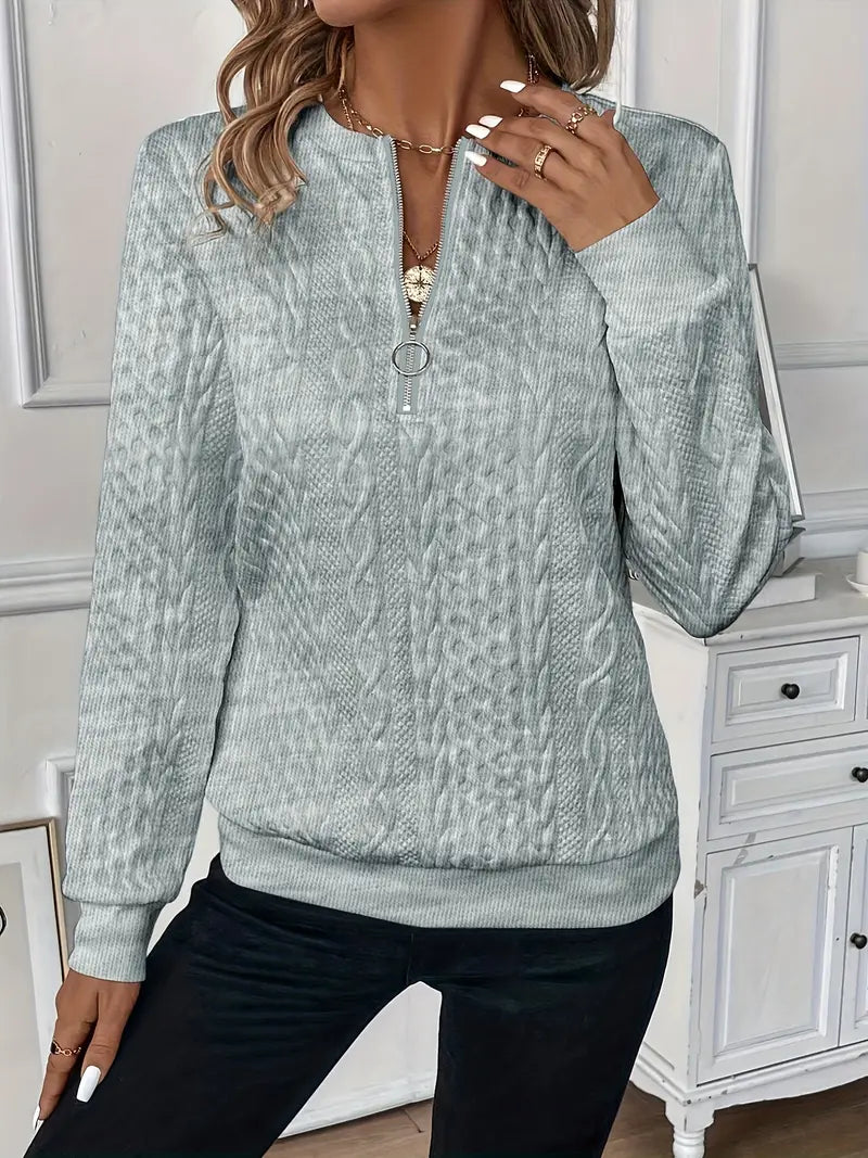 Seraphina Sweater with Zipper