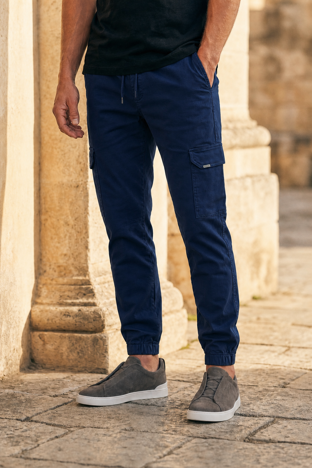 Camden Cargo Joggers – Navy