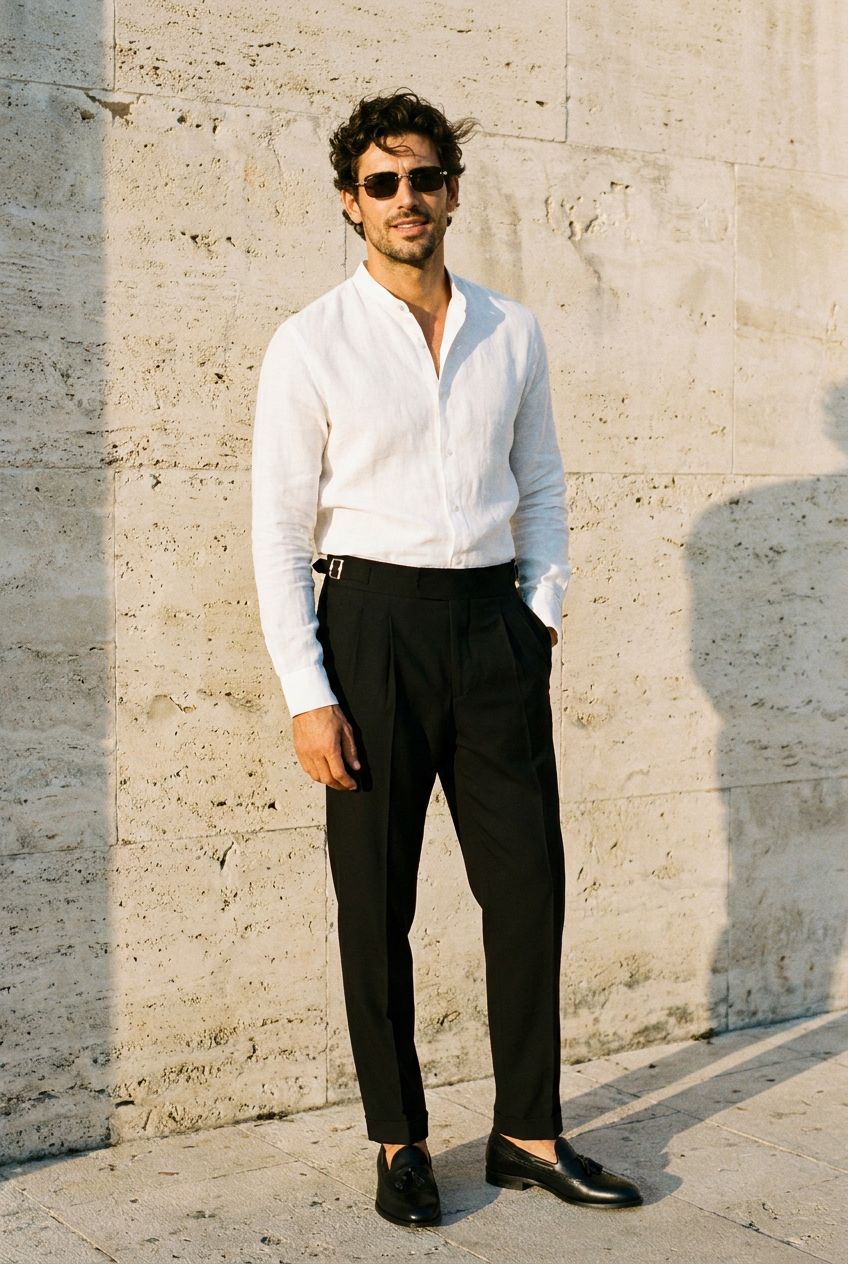 Lockhart Tailored Trousers – Black