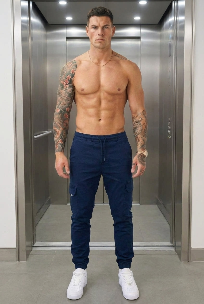 Camden Cargo Joggers – Navy