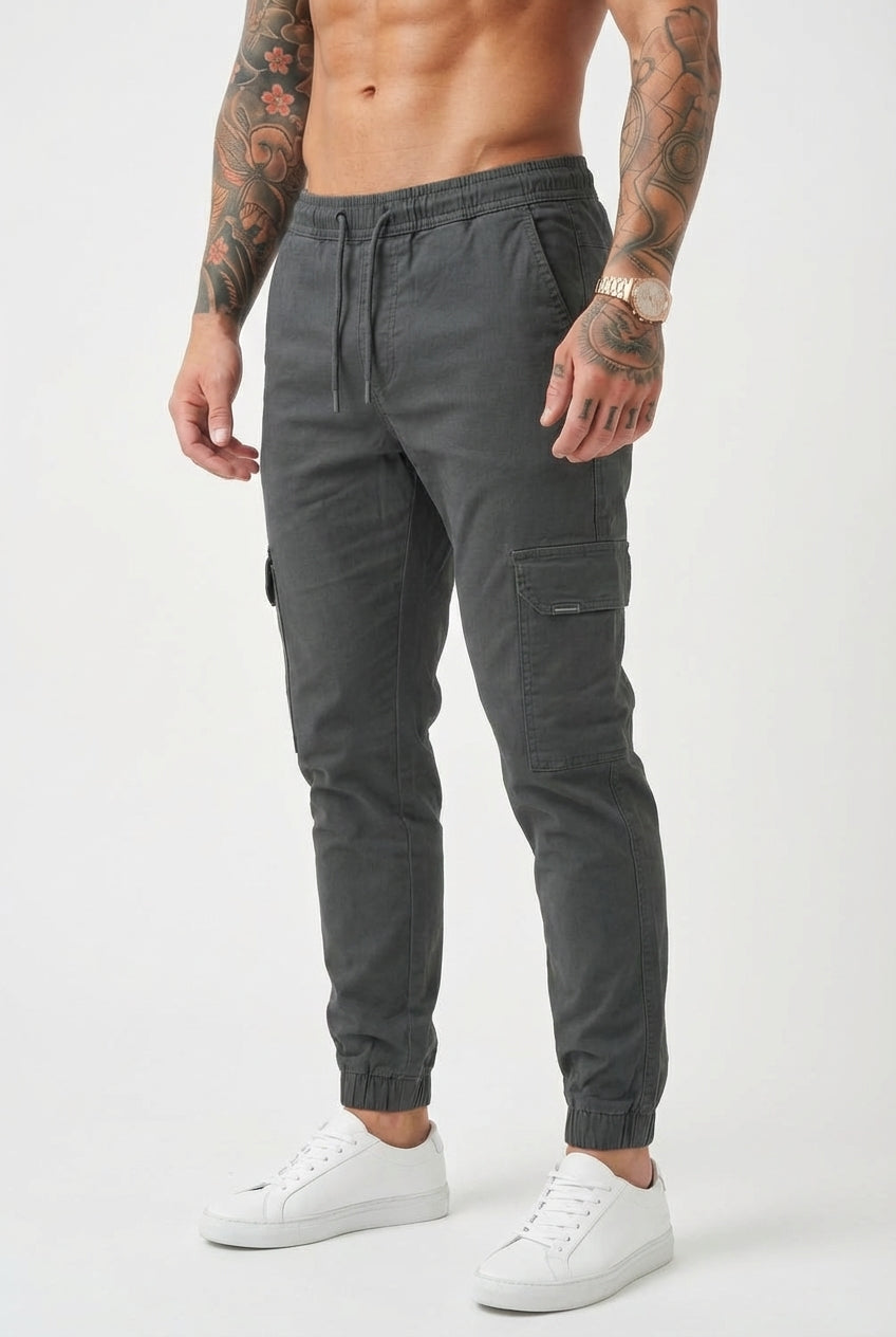 Camden Cargo Joggers – Grey