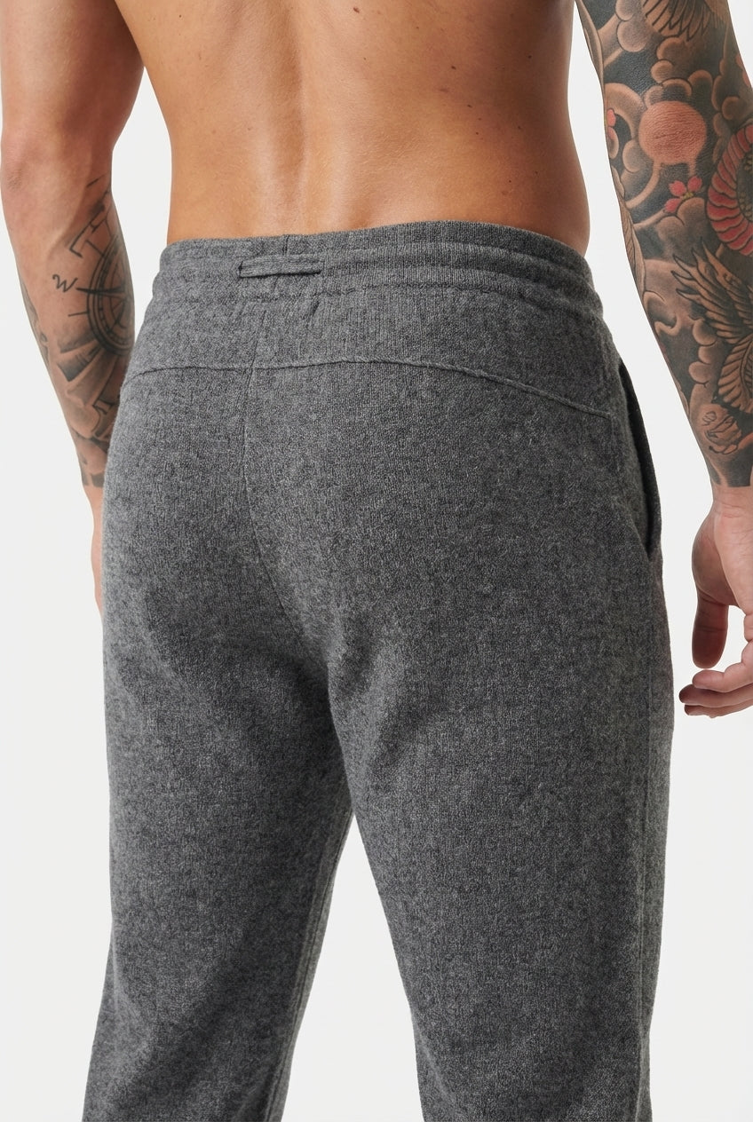 Cloud Merino Wool Trousers – Dark Grey
